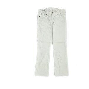 J. Crew Bootcut Women's size 31 Short Ivory White Denim Jeans